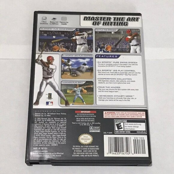 Nintendo GameCube MVP Baseball 2004 CIB - Picture 2 of 3
